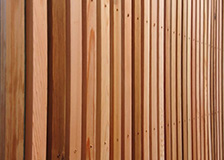 Western red cedar trellis