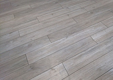 Grey oak style flooring