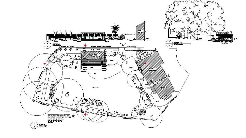 Planning application garden studios UK