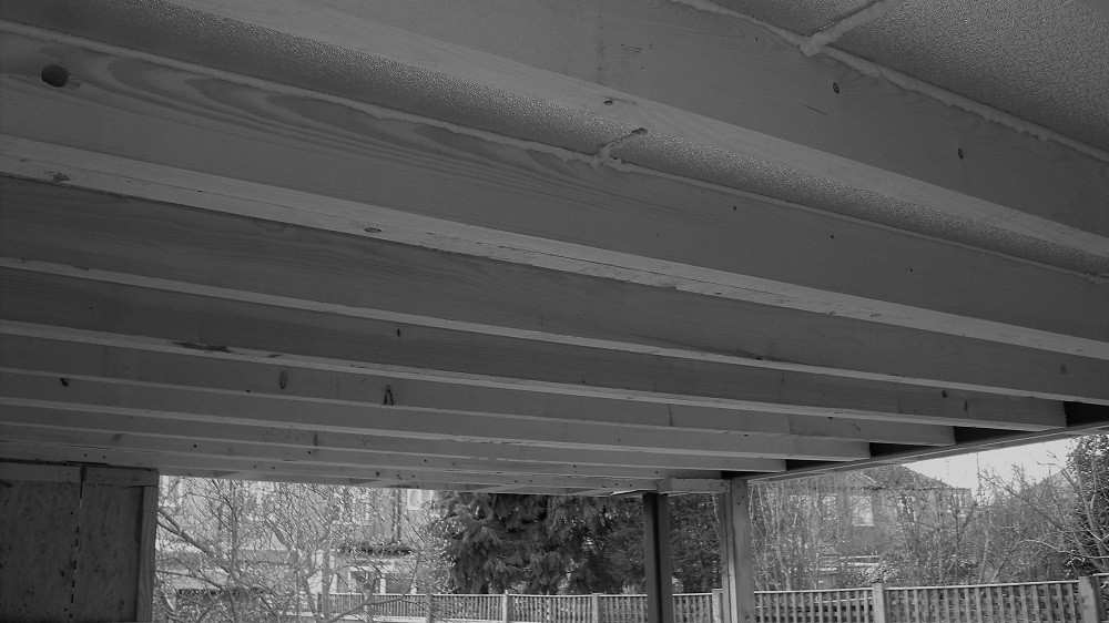 Multi-layered garden room roof