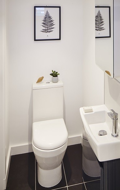 Garden rooms standard toilet design