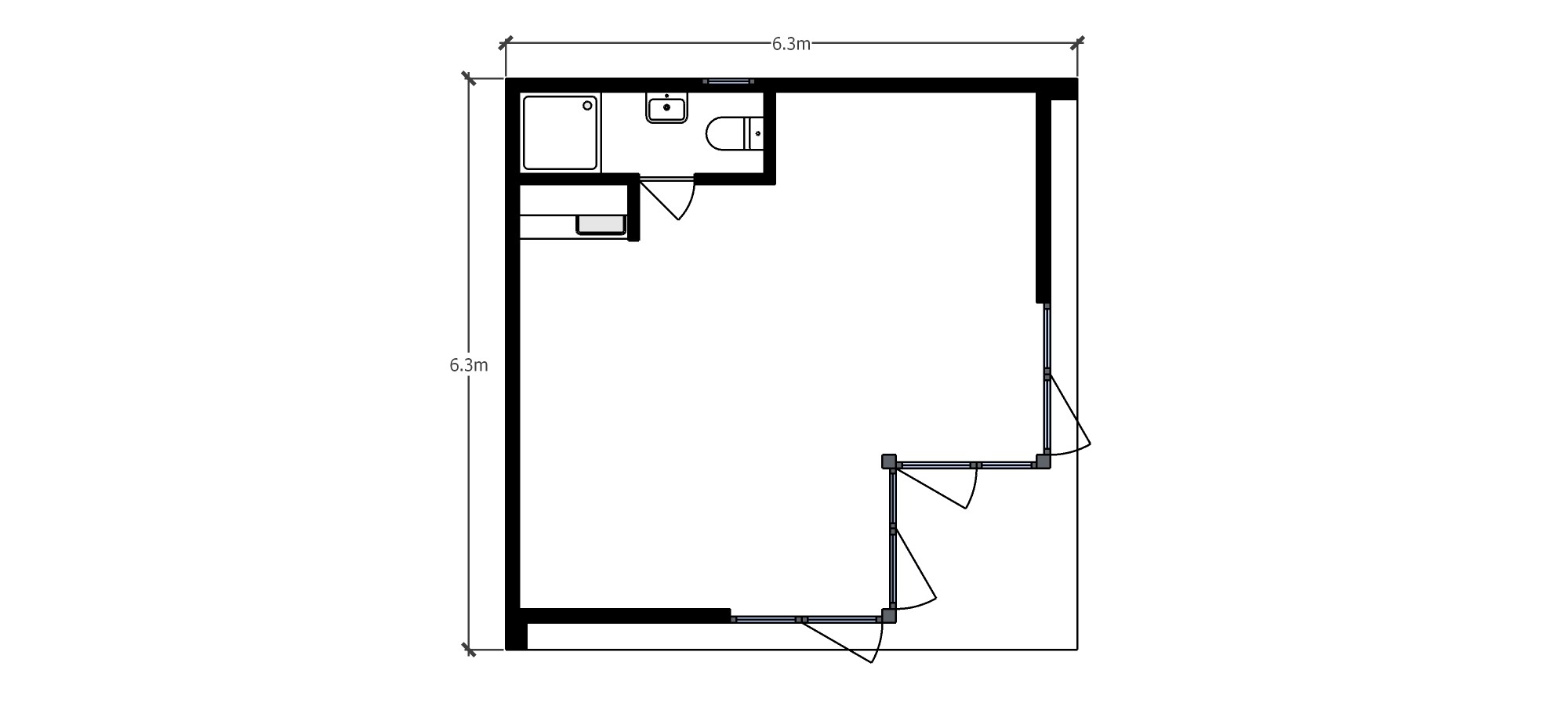 RoomsOutdoor Guest in Wimbledon