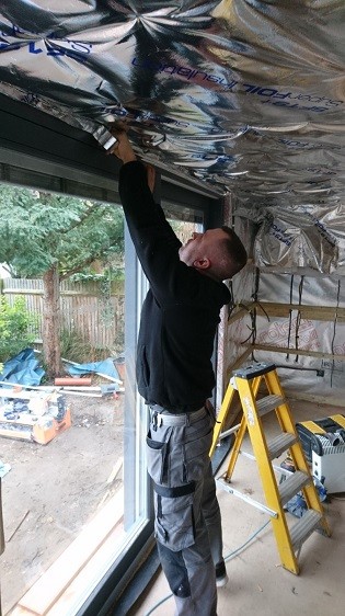 Garden rooms roof construction