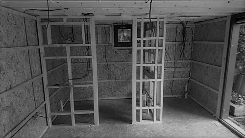 Garden studio partition walls