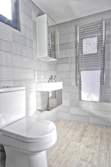 Garden room bathroom design