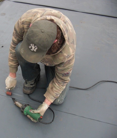 Garden rooms roof construction 