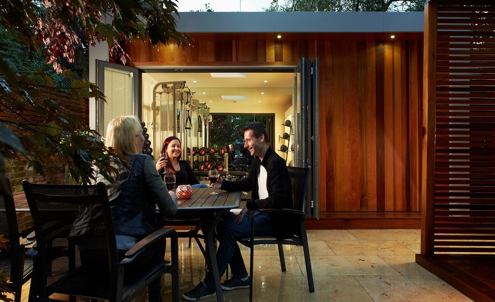 Cuberno outdoor gym and sauna